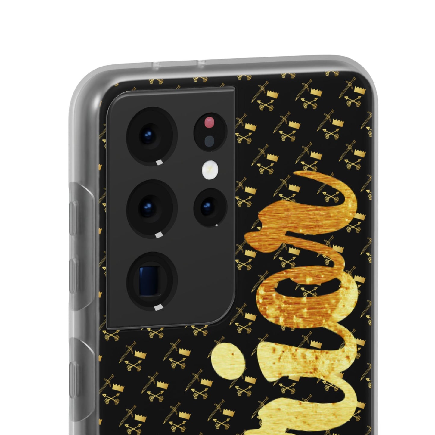 Gold and Bold Warrior - Flexi Phone Cases
