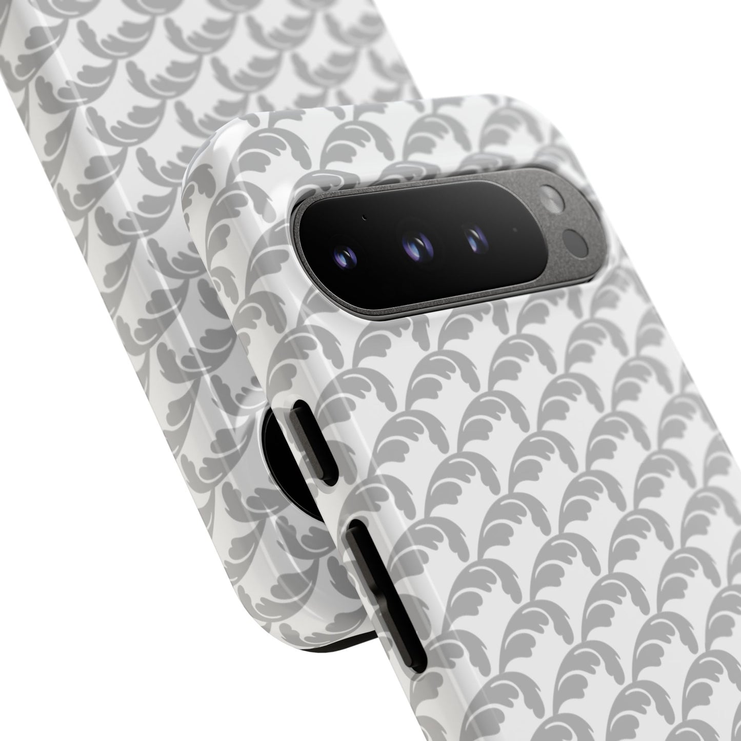 Beautiful Beloved Flourish (silver/white) - Tough Phone Cases