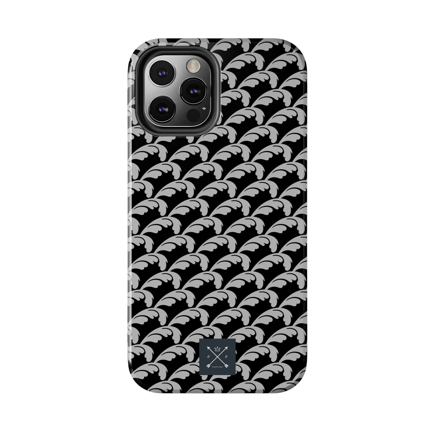 Beautiful Beloved One Flourish (silver/black) - Tough Phone Cases