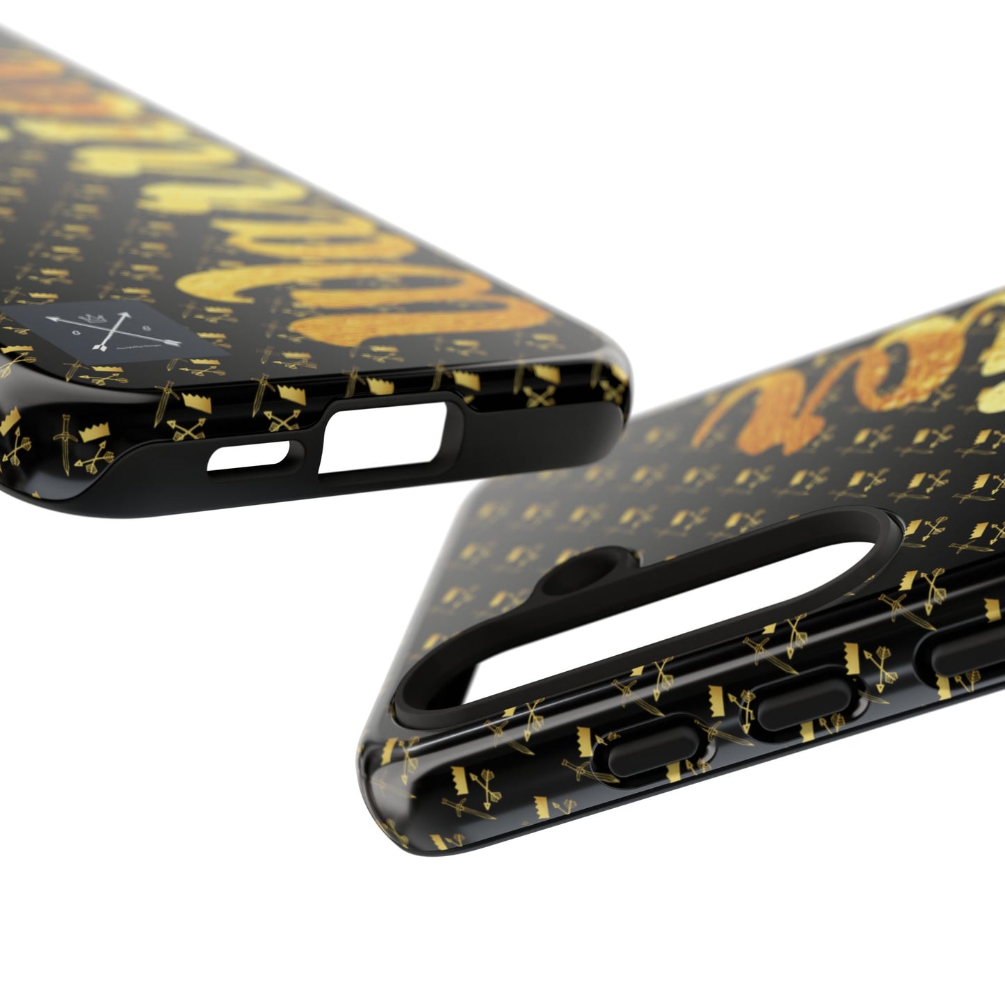 Gold and Bold Warrior - Tough Phone Cases