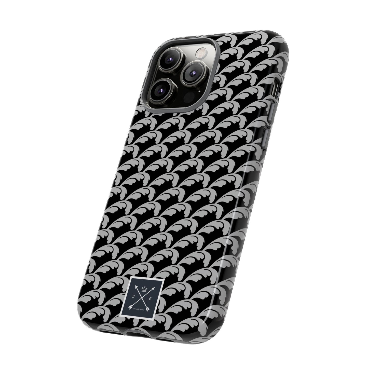 Beautiful Beloved One Flourish (black/silver) - Tough Phone Cases