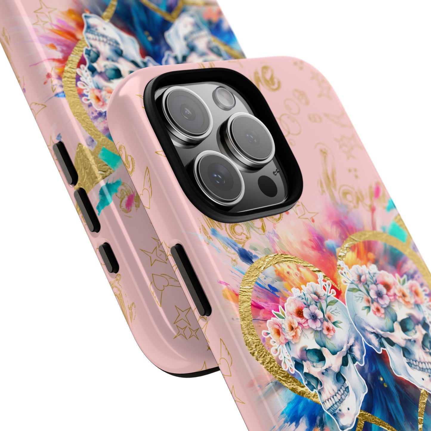 Love is Golden Watercolor (pink) - Tough Cases