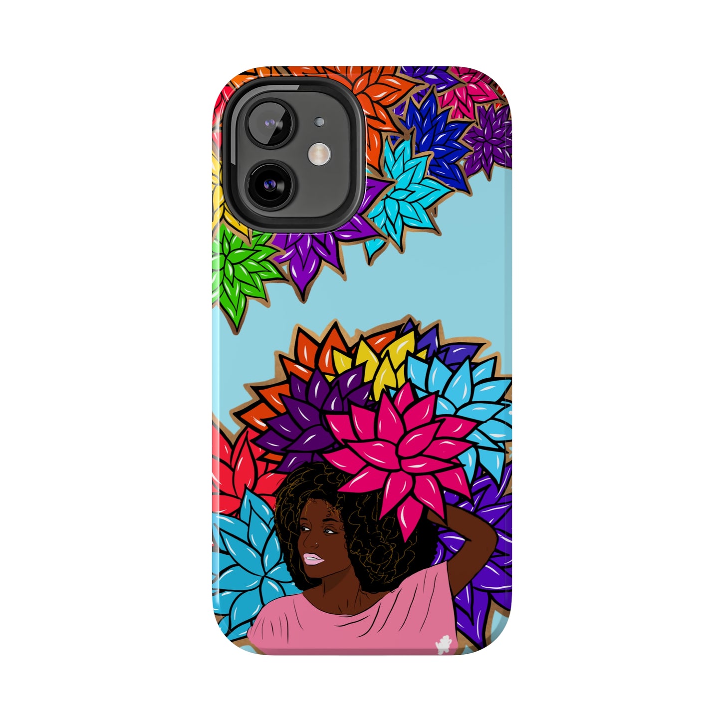 Beauty with Flowers - Tough Phone Cases