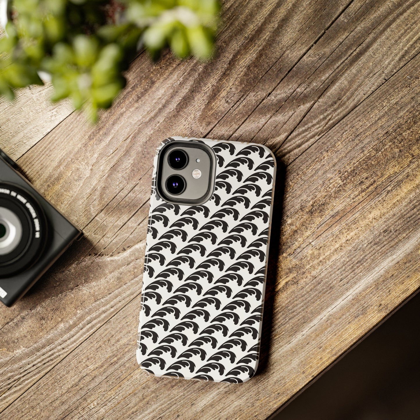 Beautiful Beloved One Flourish (black/white) - Tough Phone Cases