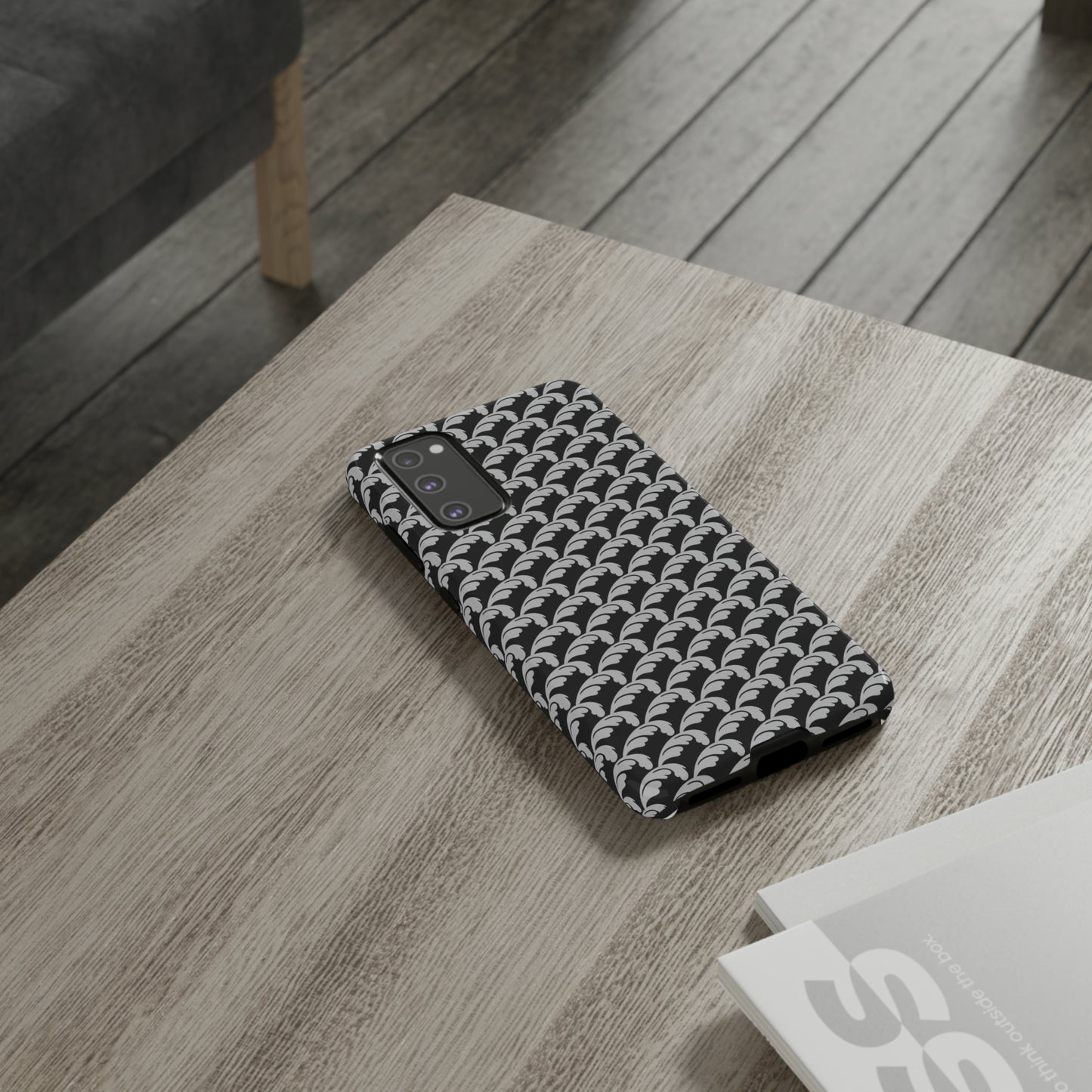 Beautiful Beloved One Flourish (black/silver) - Tough Phone Cases