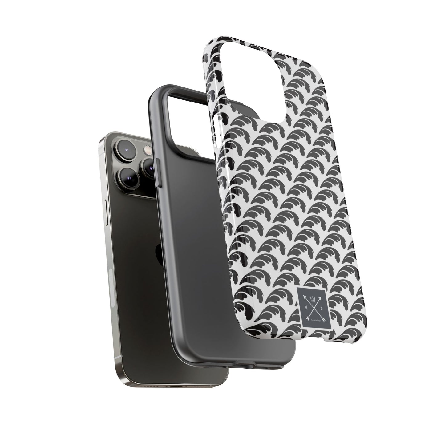 Beautiful Beloved One Flourish (black/white) - Tough Phone Cases