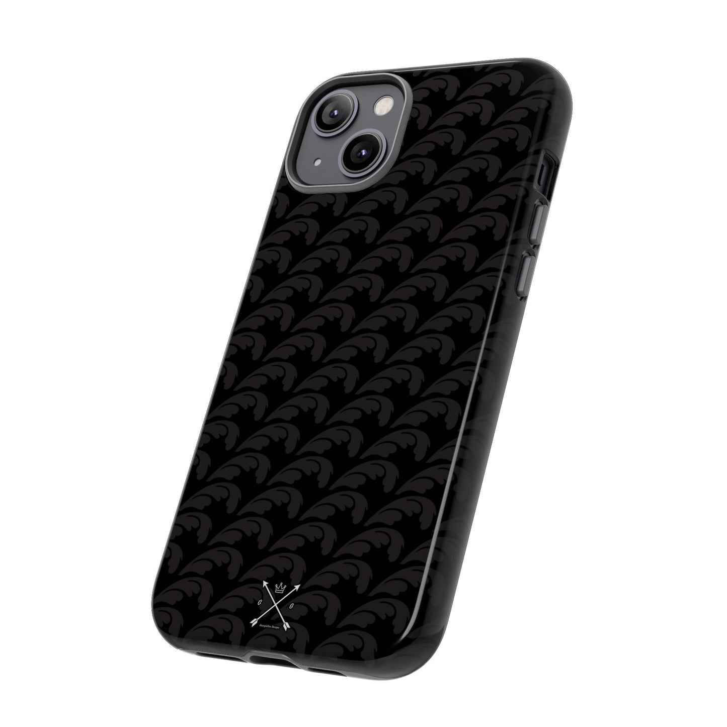 Beautiful Beloved One Flourish - Tough Phone Cases (black/black)