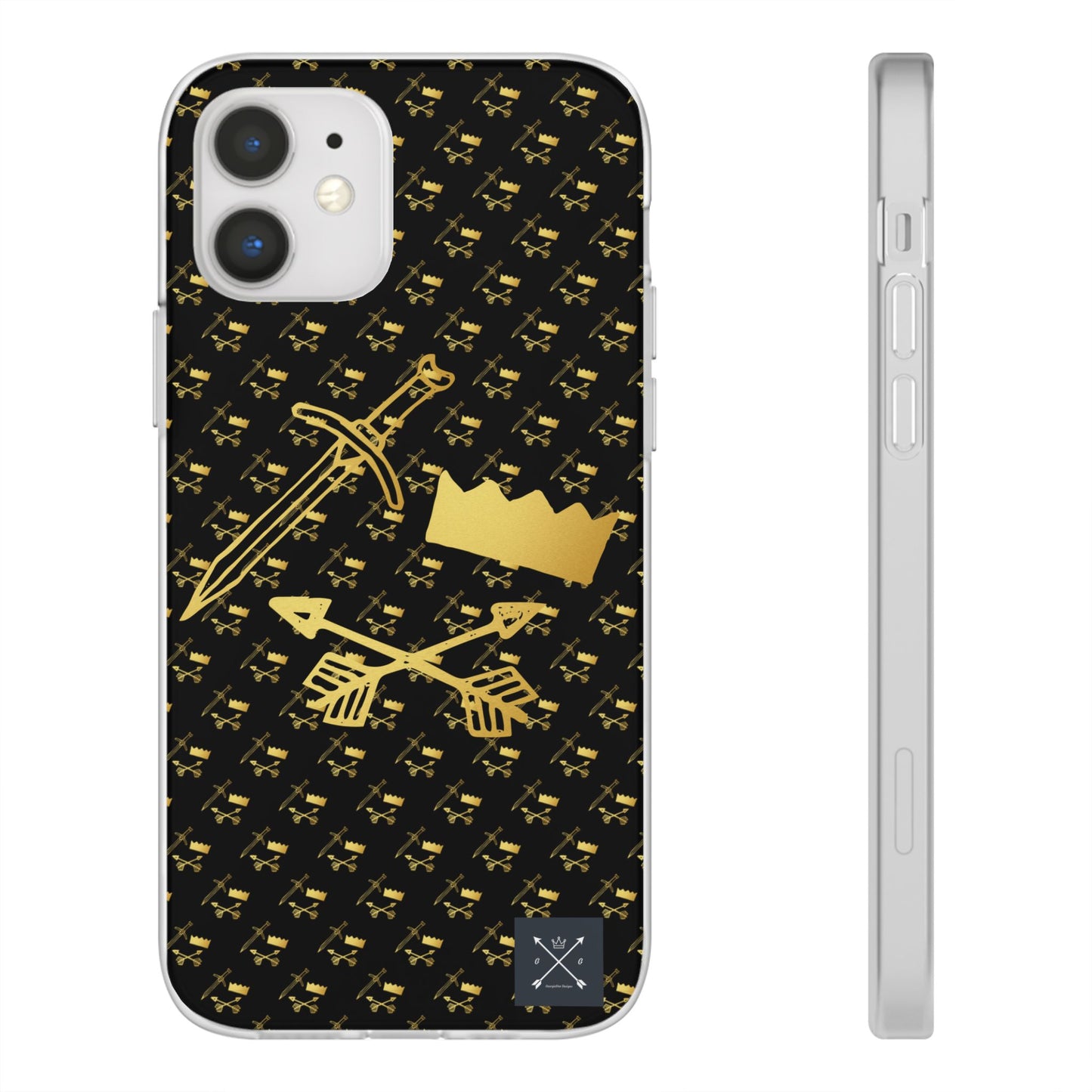 Gold and Bold Warrior - Flexi  Phone Cases