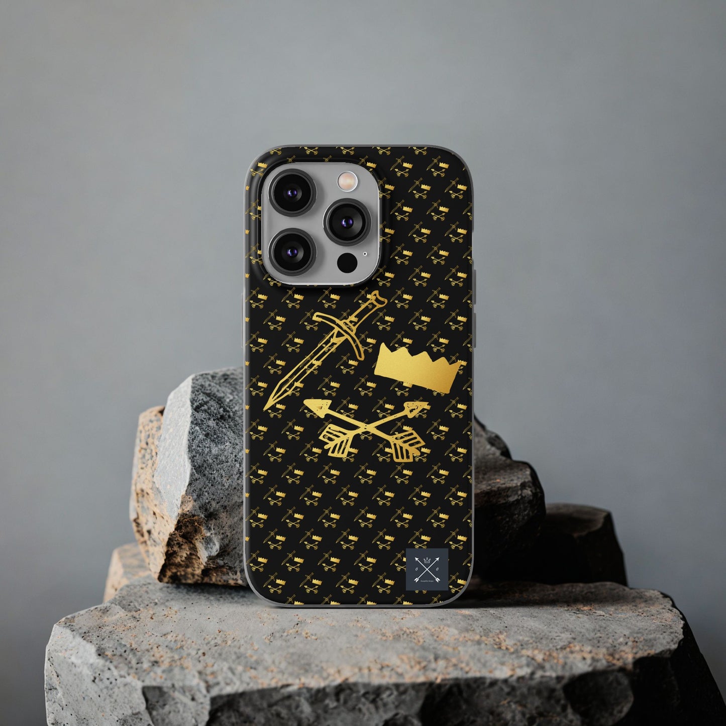 Gold and Bold Warrior - Flexi  Phone Cases