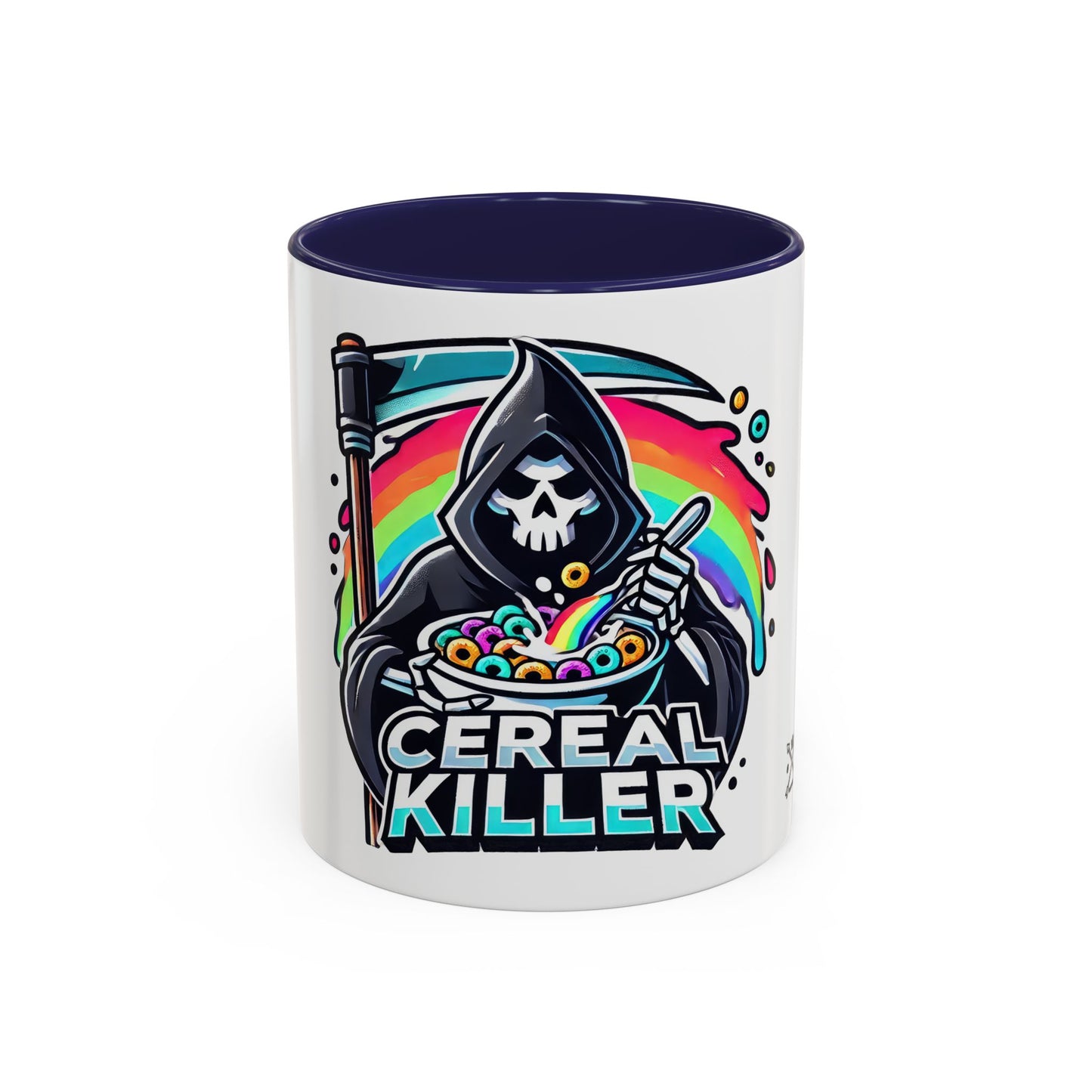Cereal Killer Grimreaper - Accent Coffee Mug (11, 15oz)
