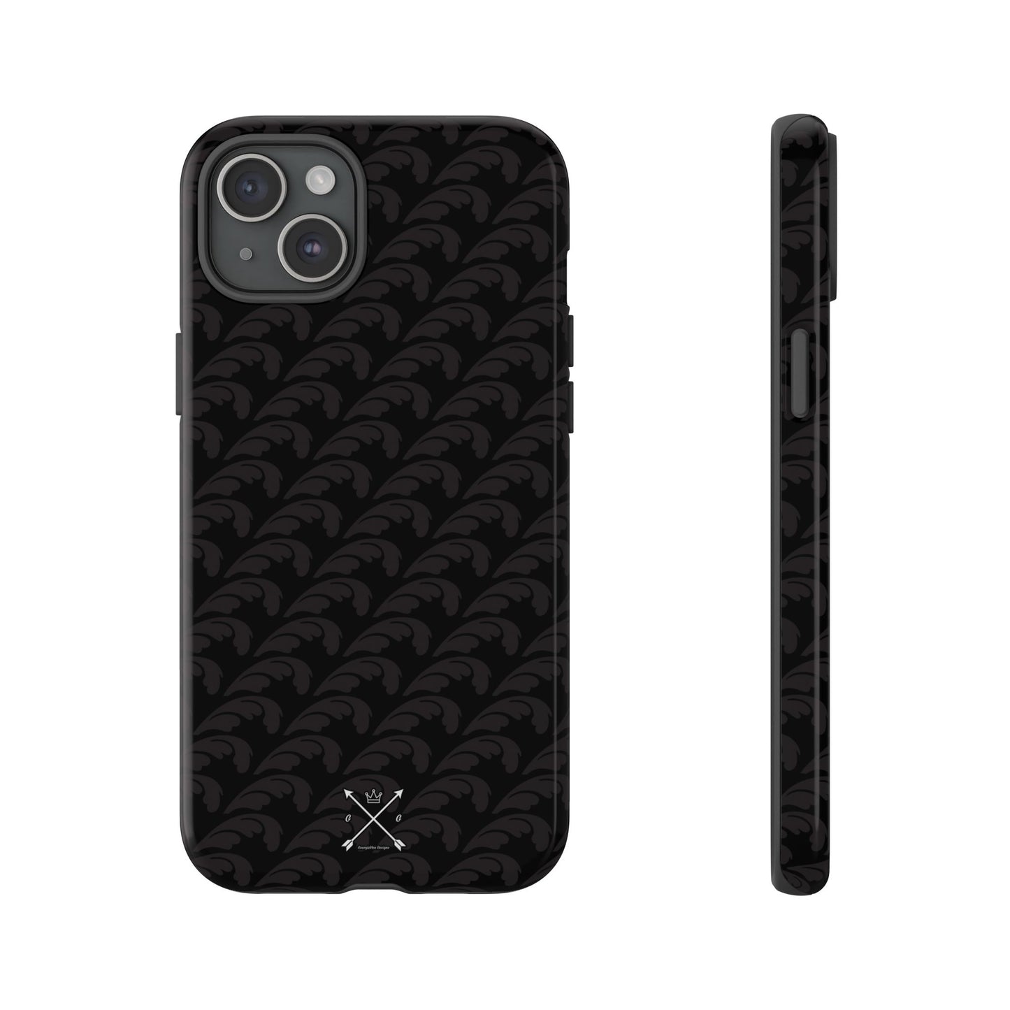 Beautiful Beloved One Flourish - Tough Phone Cases (black/black)
