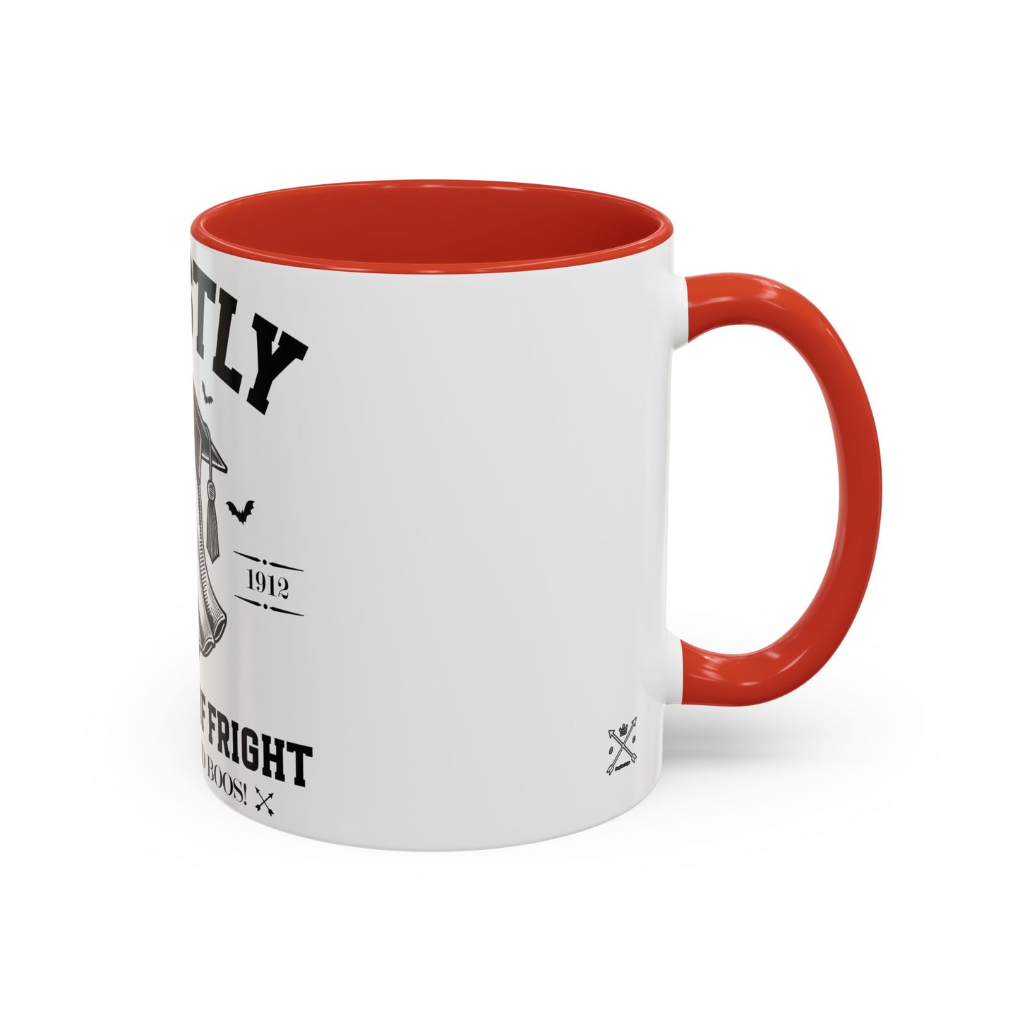 Ghostly Institute of Fright - Accent Coffee Mug (11, 15oz)