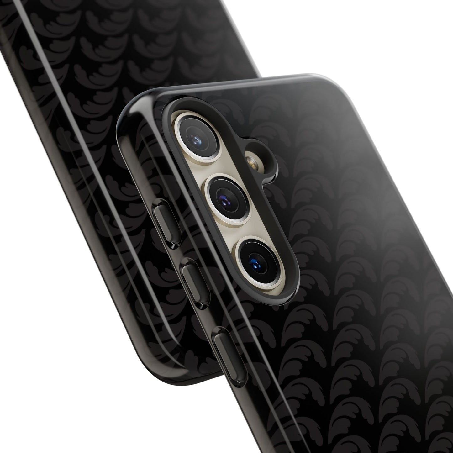 Beautiful Beloved One Flourish - Tough Phone Cases (black/black)