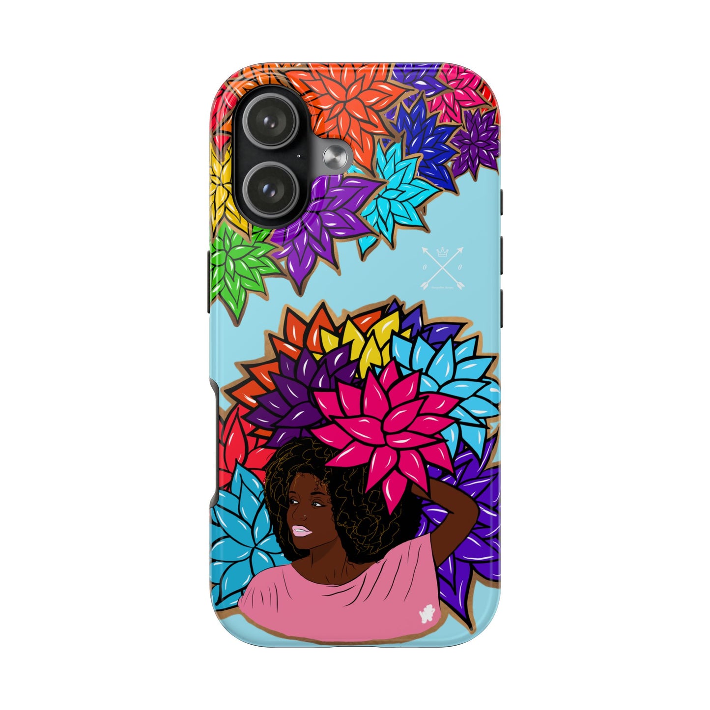 Beauty with Flowers - Tough Phone Cases