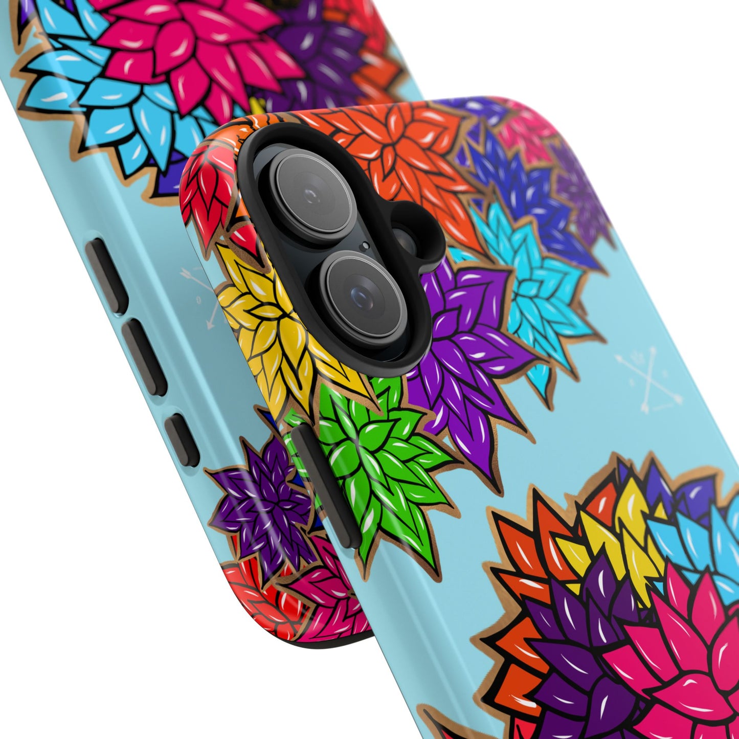 Beauty with Flowers - Tough Phone Cases