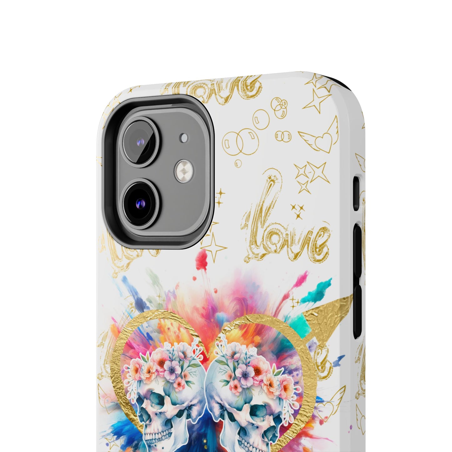Love is Golden Watercolor - Tough Phone Cases
