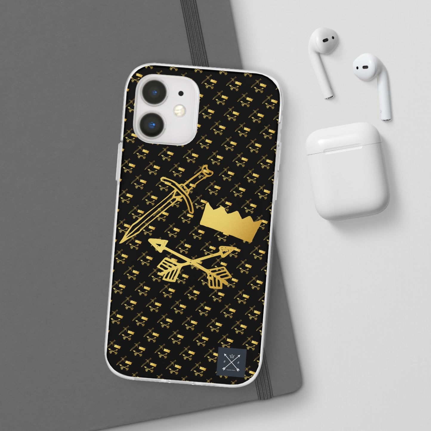 Gold and Bold Warrior - Flexi  Phone Cases
