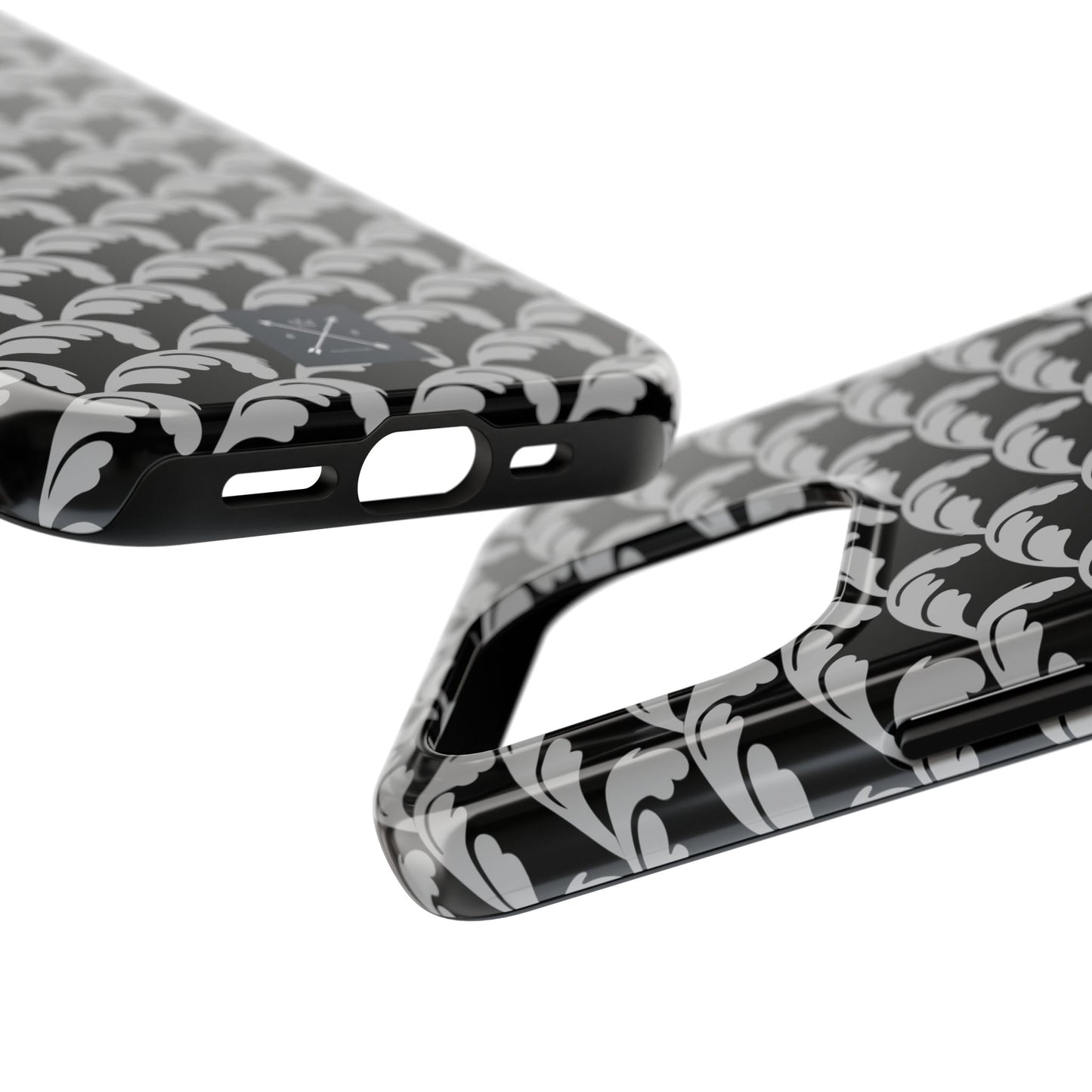 Beautiful Beloved One Flourish (silver/black) - Tough Phone Cases