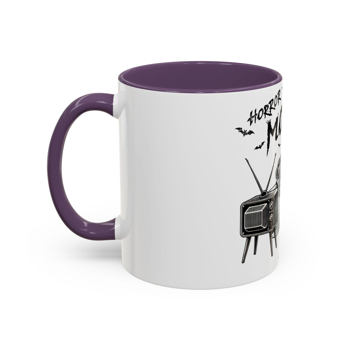 Horror Movies and Chill - Accent Coffee Mug (11, 15oz)