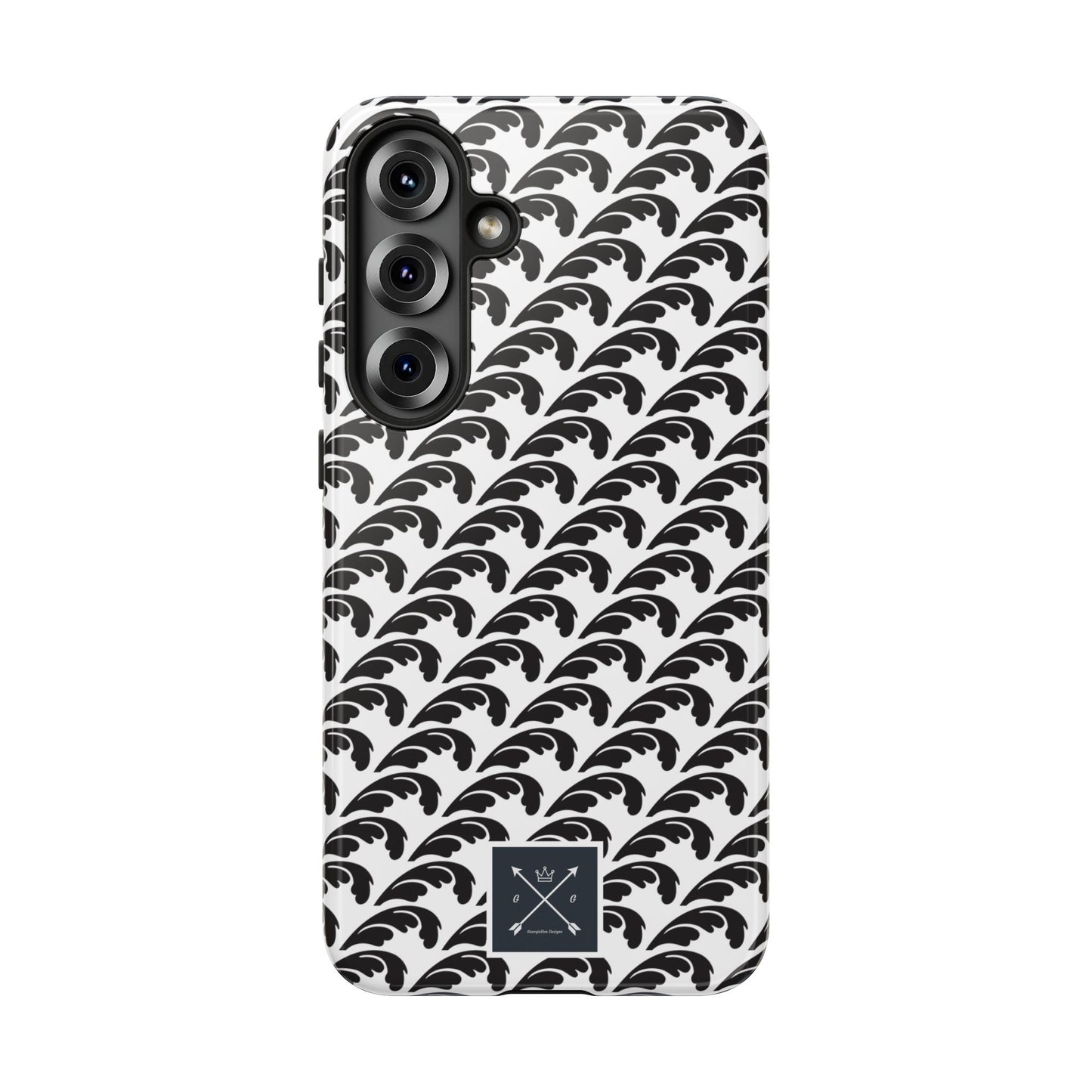 Beautiful Beloved One Flourish (black/white) - Tough Phone Cases