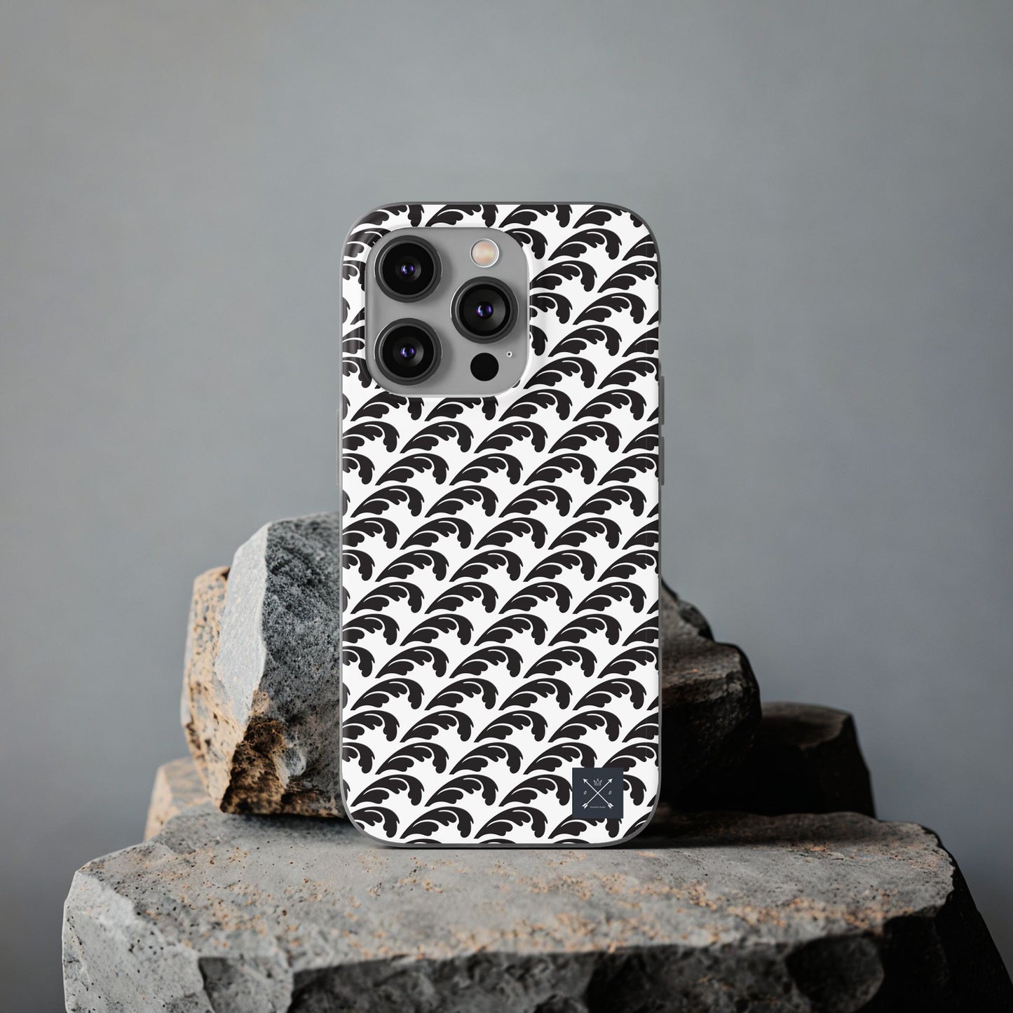 Beautiful Beloved Flourish (black/white) - Flexi Cases
