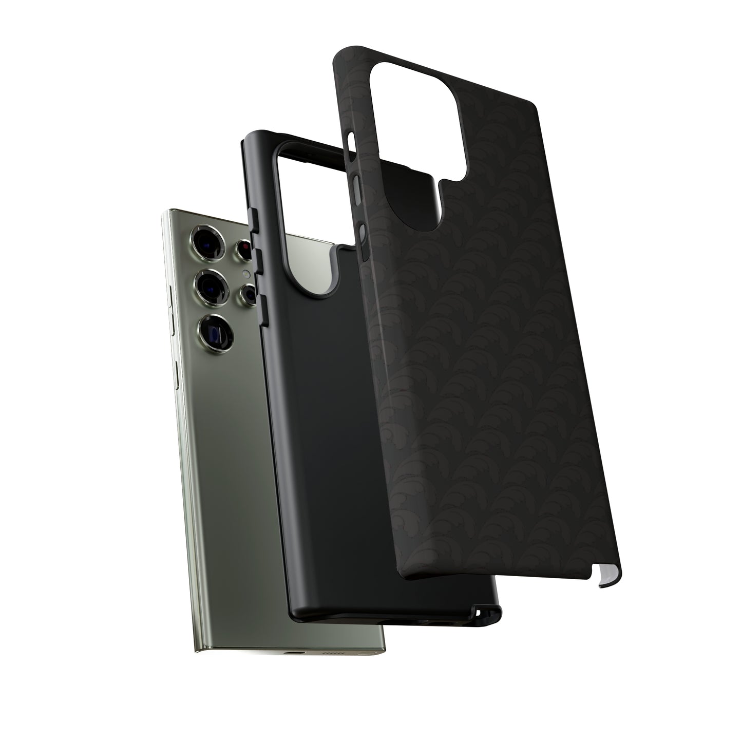 Beautiful Beloved One Flourish (black/black) - Tough Phone Cases