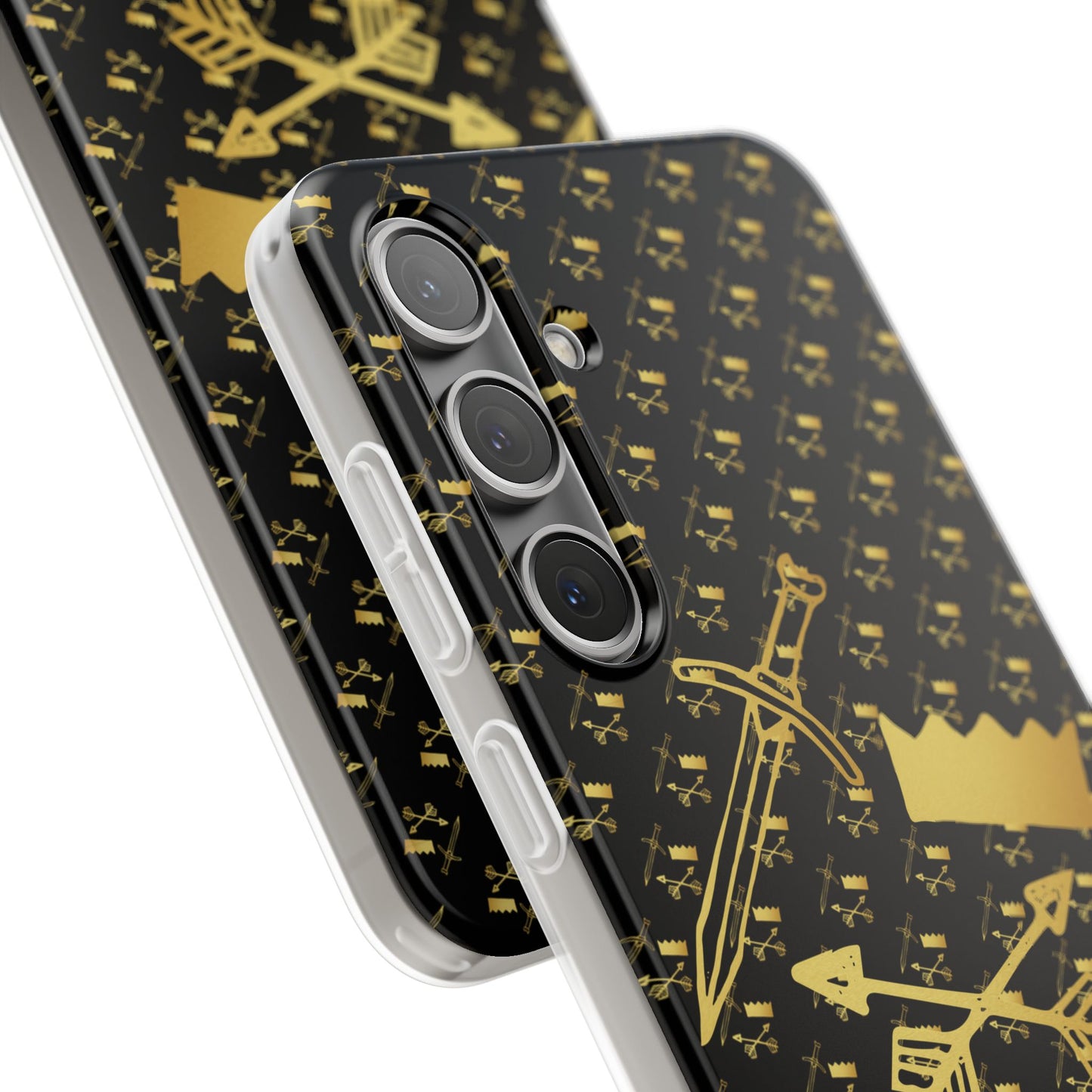 Gold and Bold Warrior - Flexi  Phone Cases