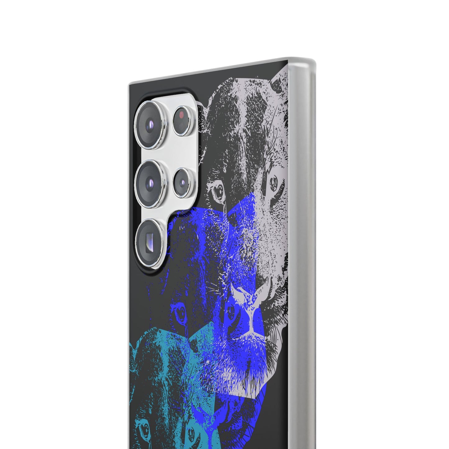 Lioness Arising (black/blue/silver) - Flexi Cases