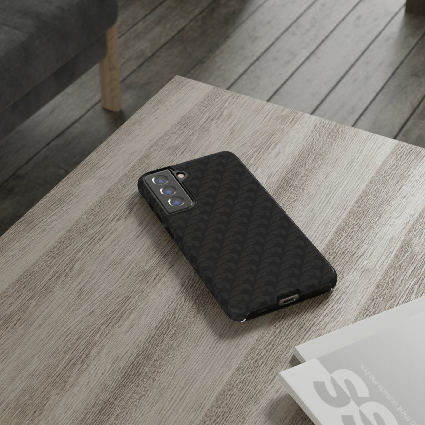Beautiful Beloved One Flourish (black/black) - Tough Phone Cases