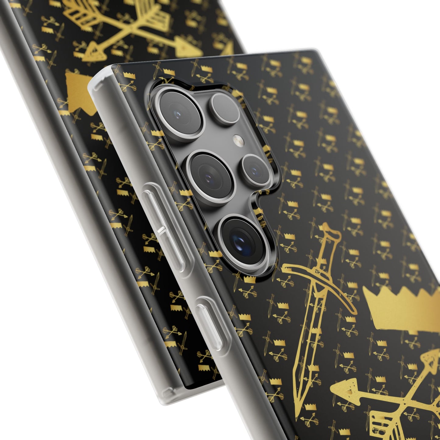 Gold and Bold Warrior - Flexi  Phone Cases