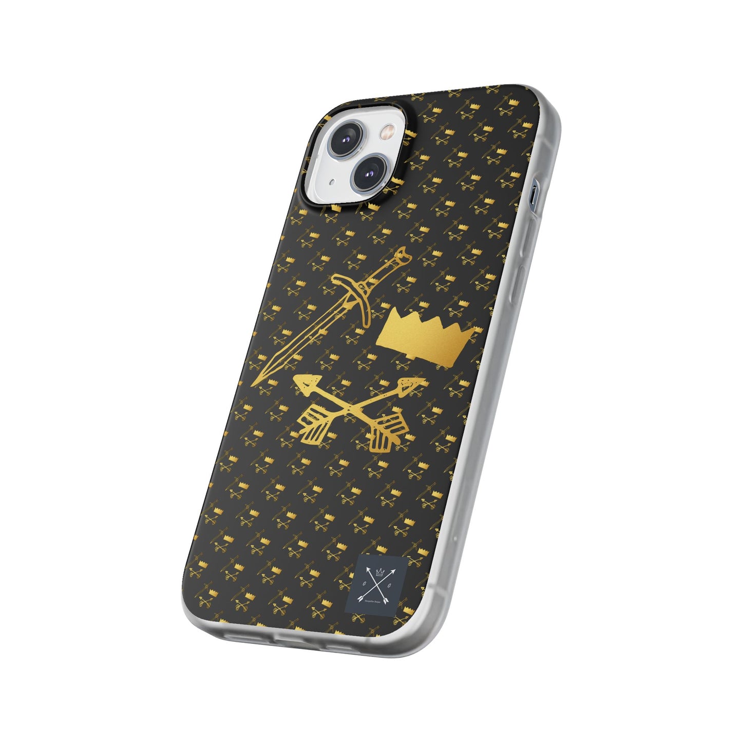 Gold and Bold Warrior - Flexi  Phone Cases