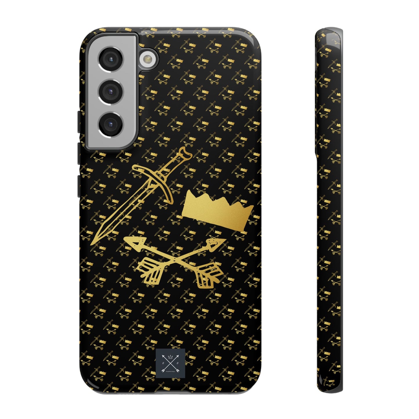 Gold and Bold Warrior - Tough Phone Cases