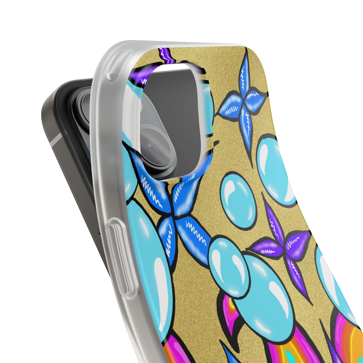 Bubble Rave (multi-colored)- Flexi Phone Cases