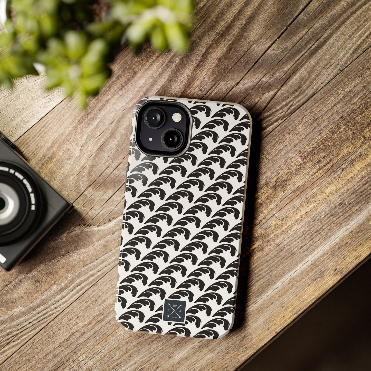 Beautiful Beloved One Flourish (black/white) - Tough Phone Cases