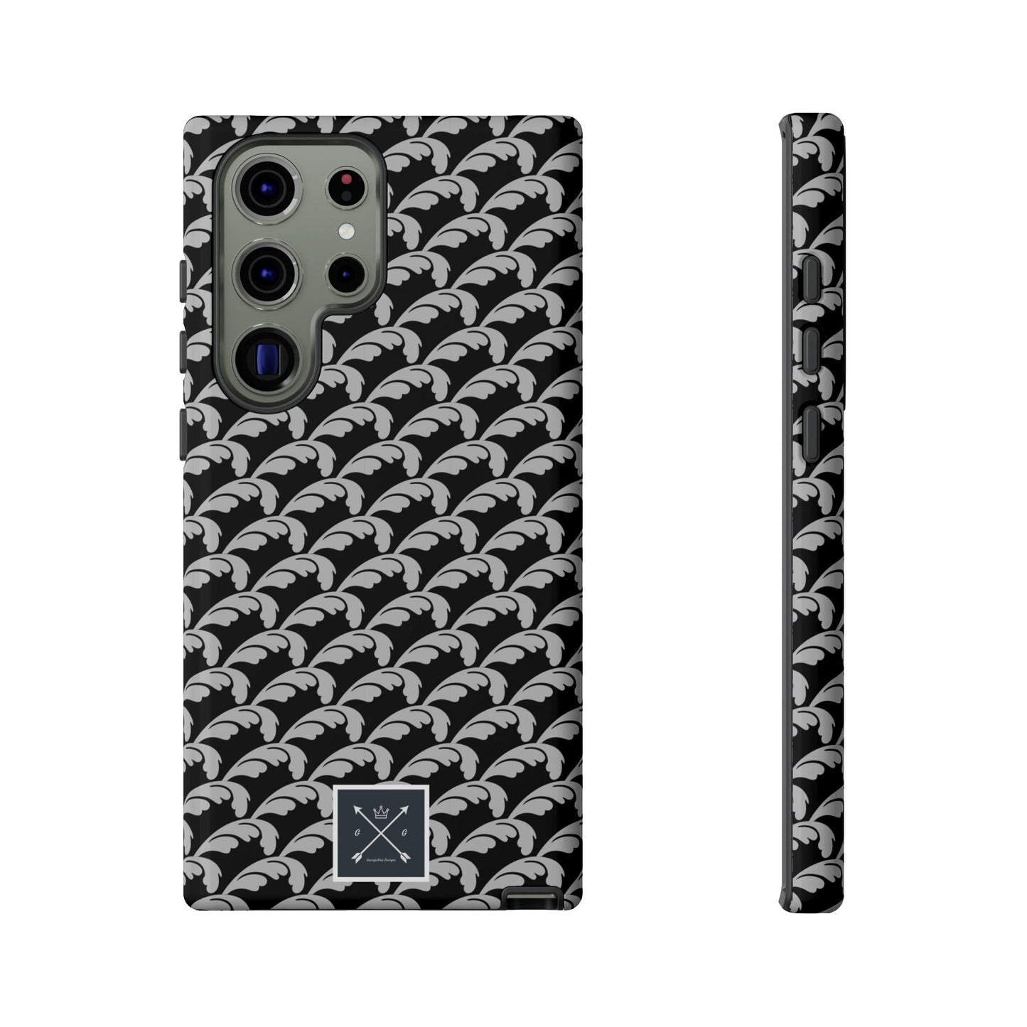 Beautiful Beloved One Flourish (black/silver) - Tough Phone Cases