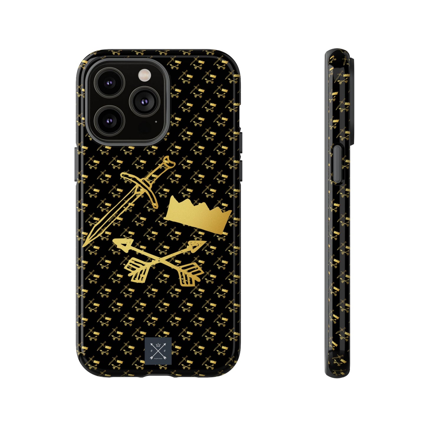 Gold and Bold Warrior - Tough Phone Cases