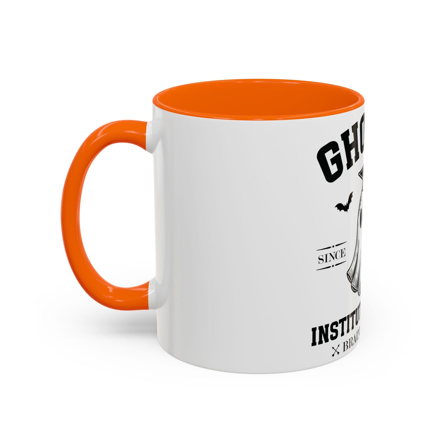 Ghostly Institute of Fright - Accent Coffee Mug (11, 15oz)