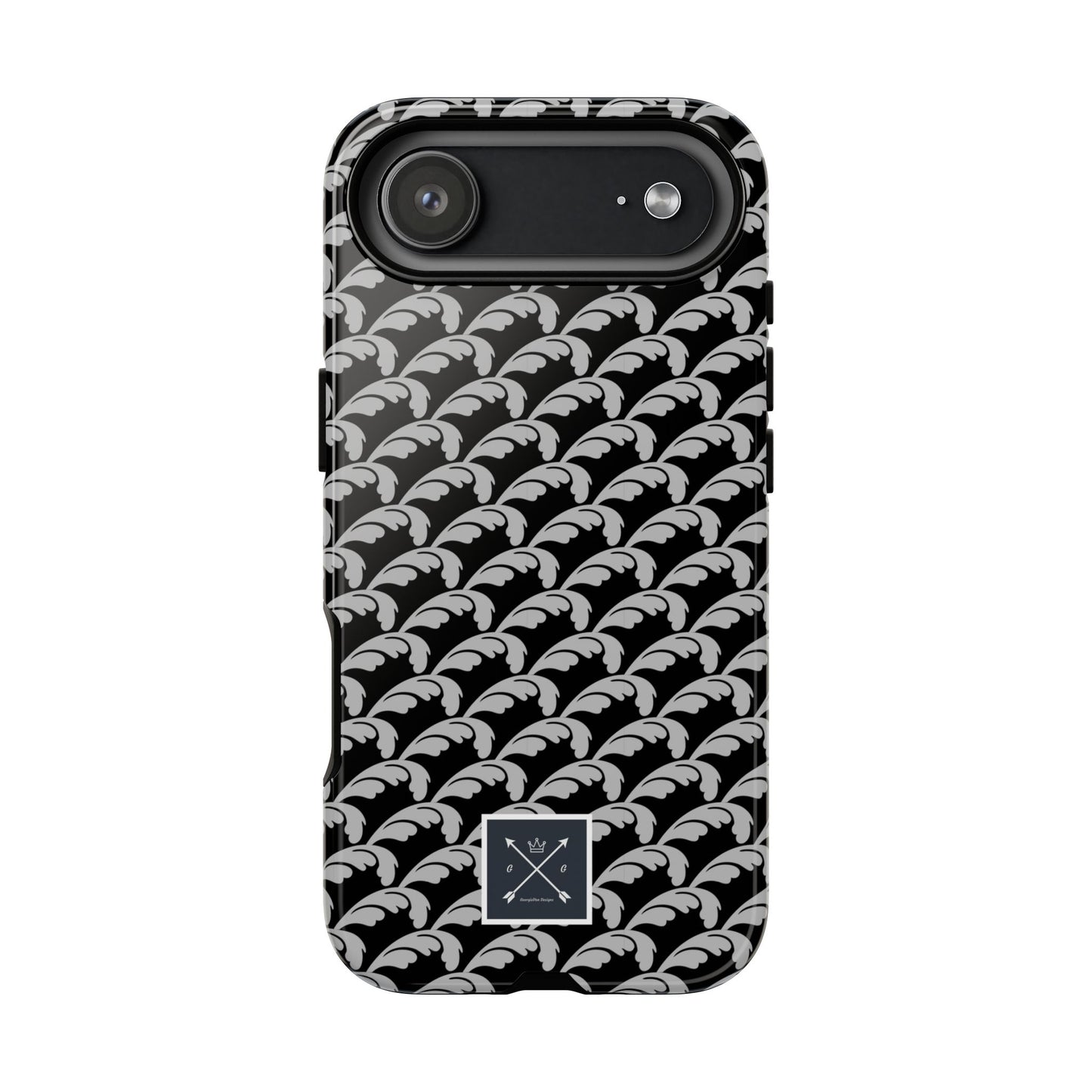 Beautiful Beloved One Flourish (black/silver) - Tough Phone Cases