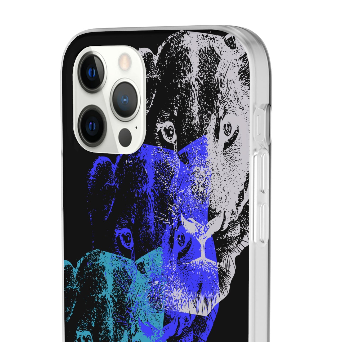 Lioness Arising (black/blue/silver) - Flexi Cases
