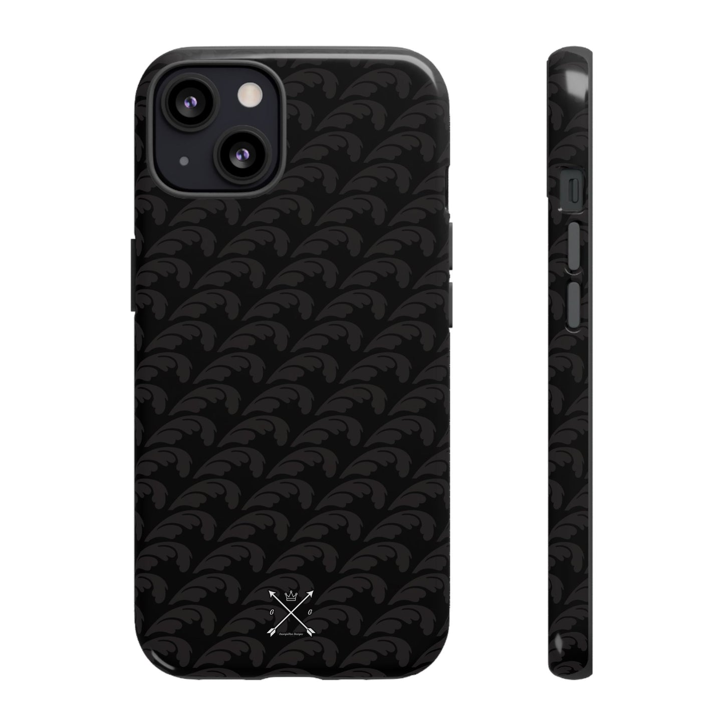 Beautiful Beloved One Flourish - Tough Phone Cases (black/black)