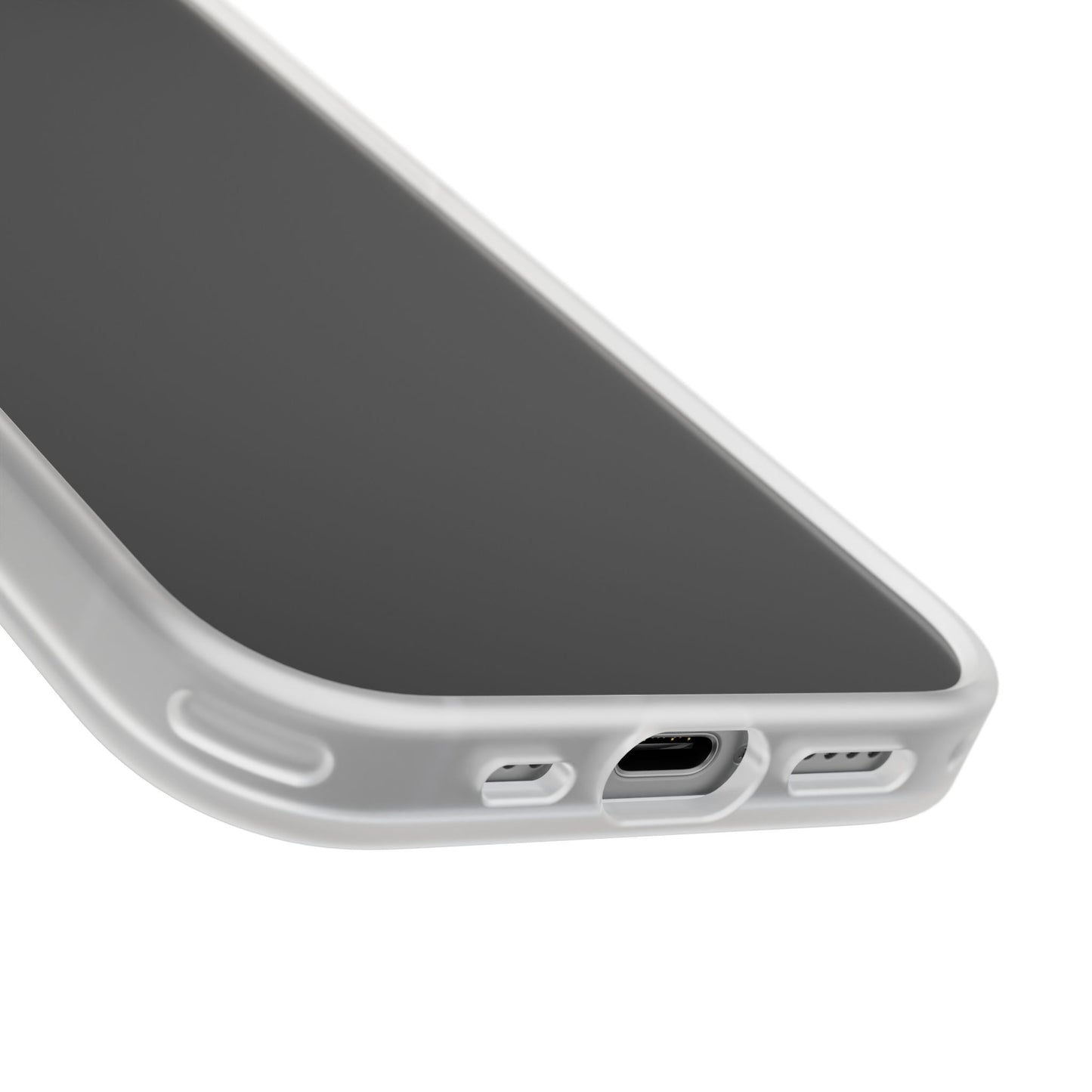Beautiful Beloved Flourish (silver/white) - Flexi Phone Cases