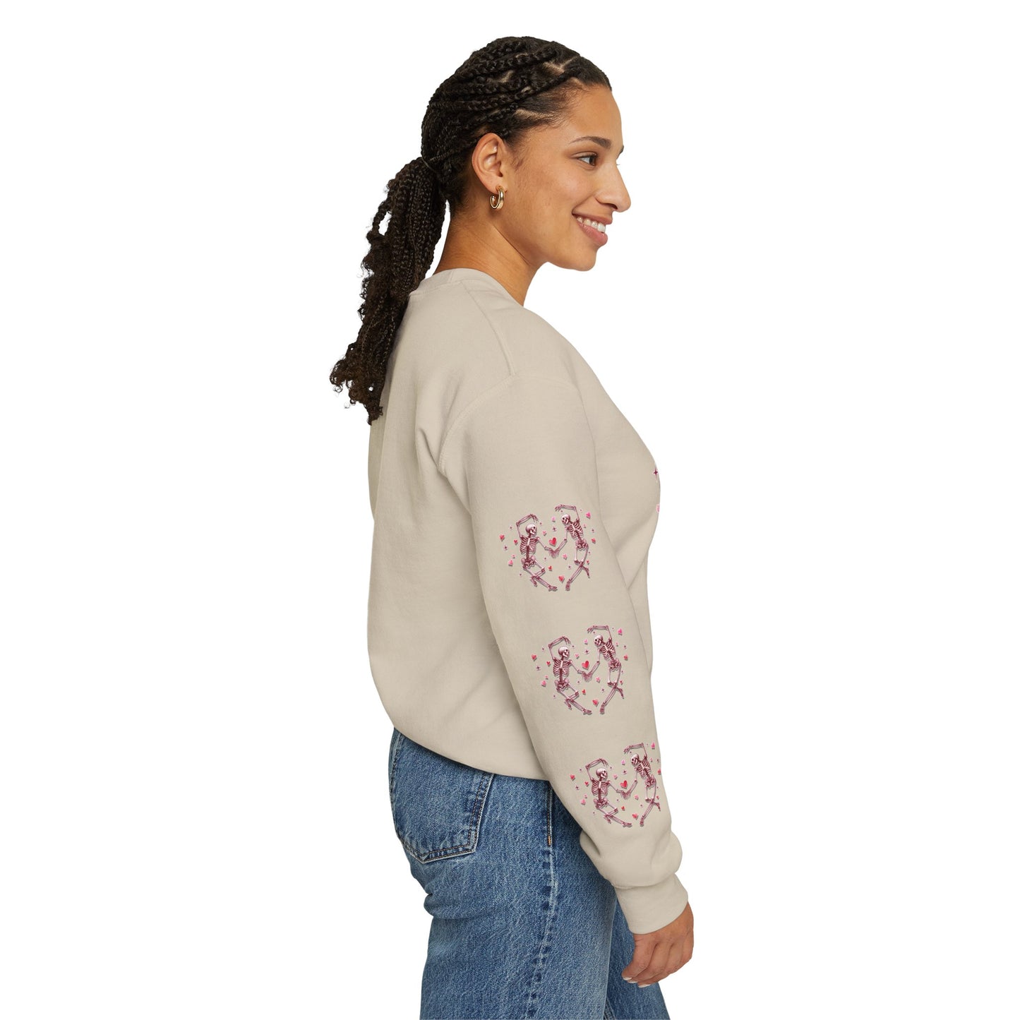 Dancing Skeleton Lovers - Crewneck Sweatshirt