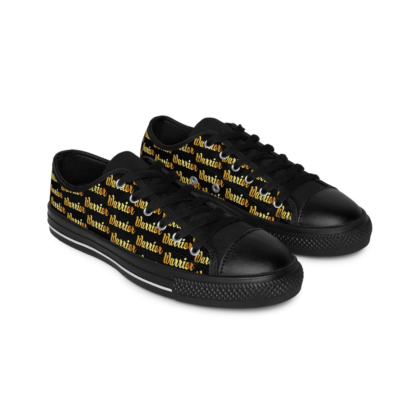 Women's - Gold and Bold Warrior - Sneakers (ptrn)
