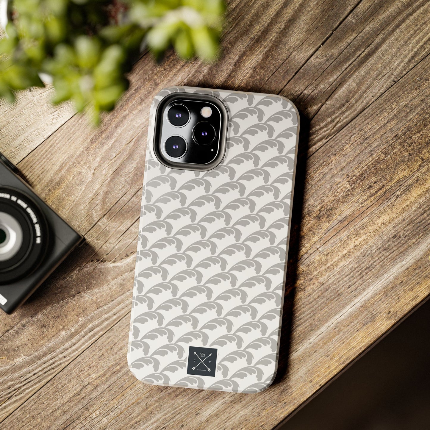 Beautiful Beloved Flourish (white/silver) - Tough Phone Cases