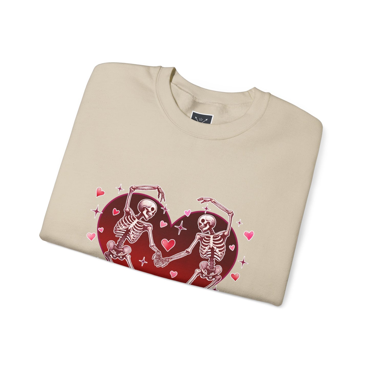 Dancing Skeleton Lovers - Crewneck Sweatshirt