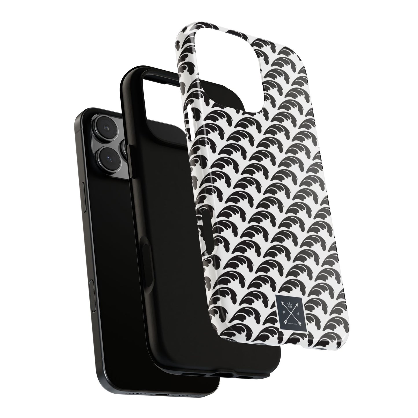 Beautiful Beloved One Flourish (black/white) - Tough Phone Cases