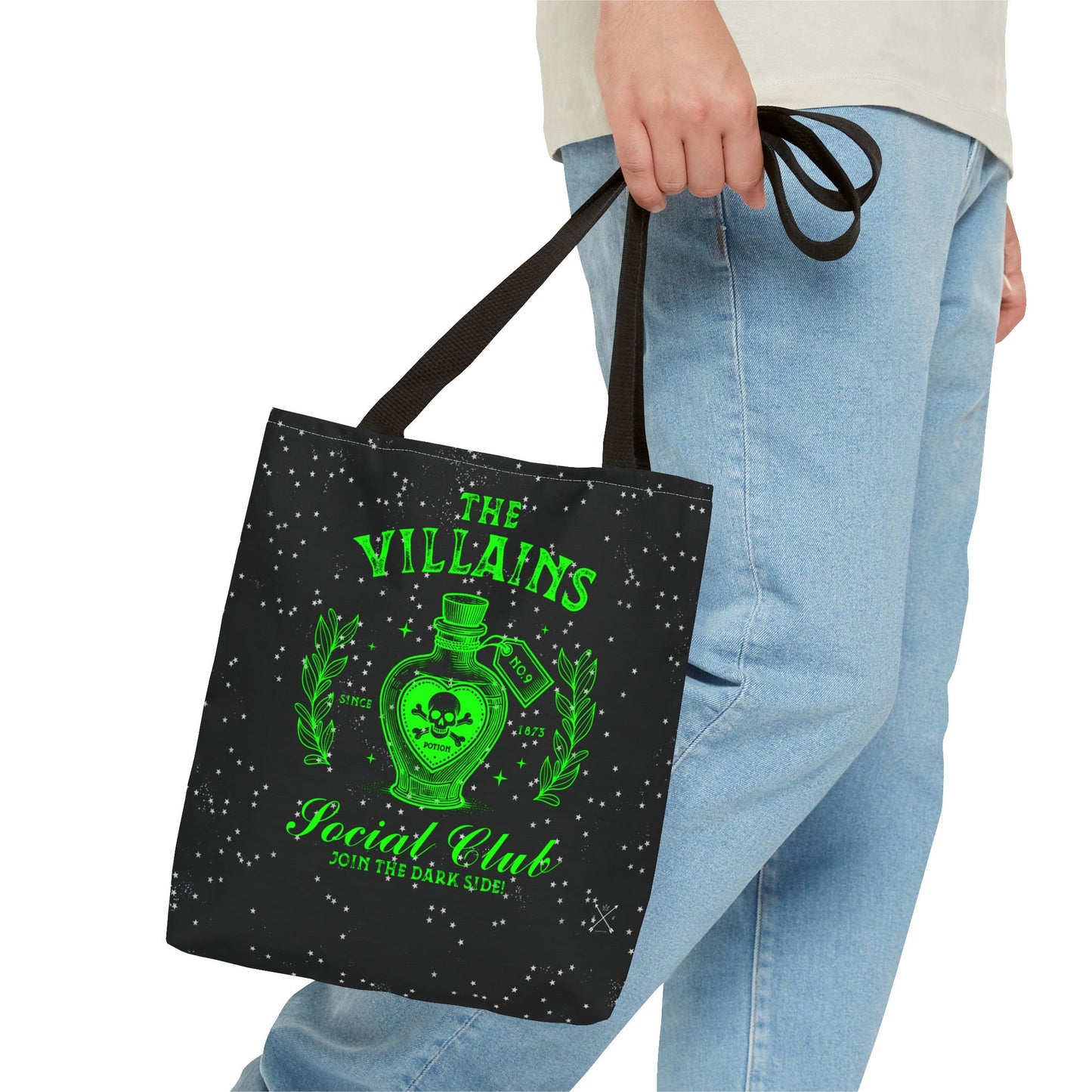 The Villains Social Club (Green) - Tote Bag (AOP)