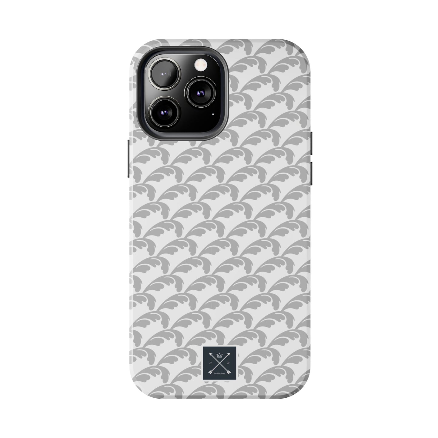 Beautiful Beloved Flourish (white/silver) - Tough Phone Cases