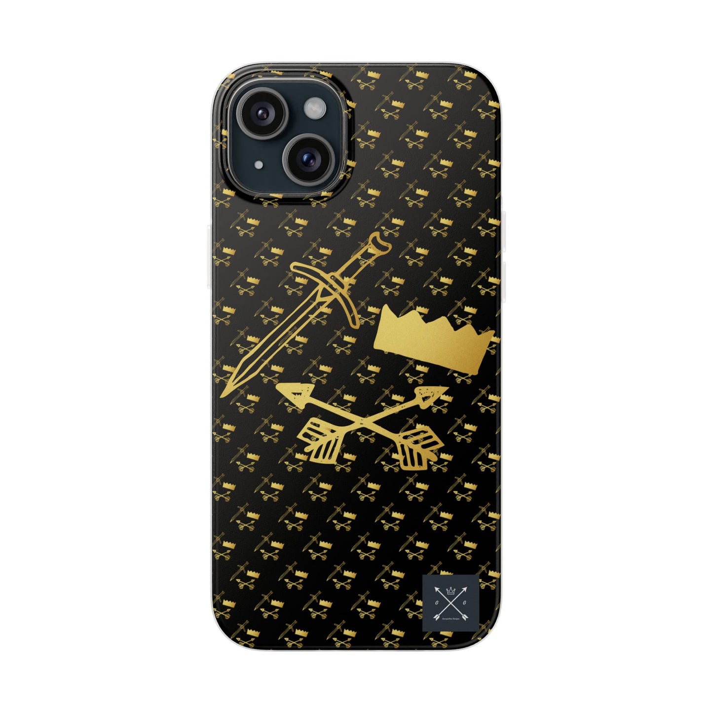 Gold and Bold Warrior - Flexi  Phone Cases