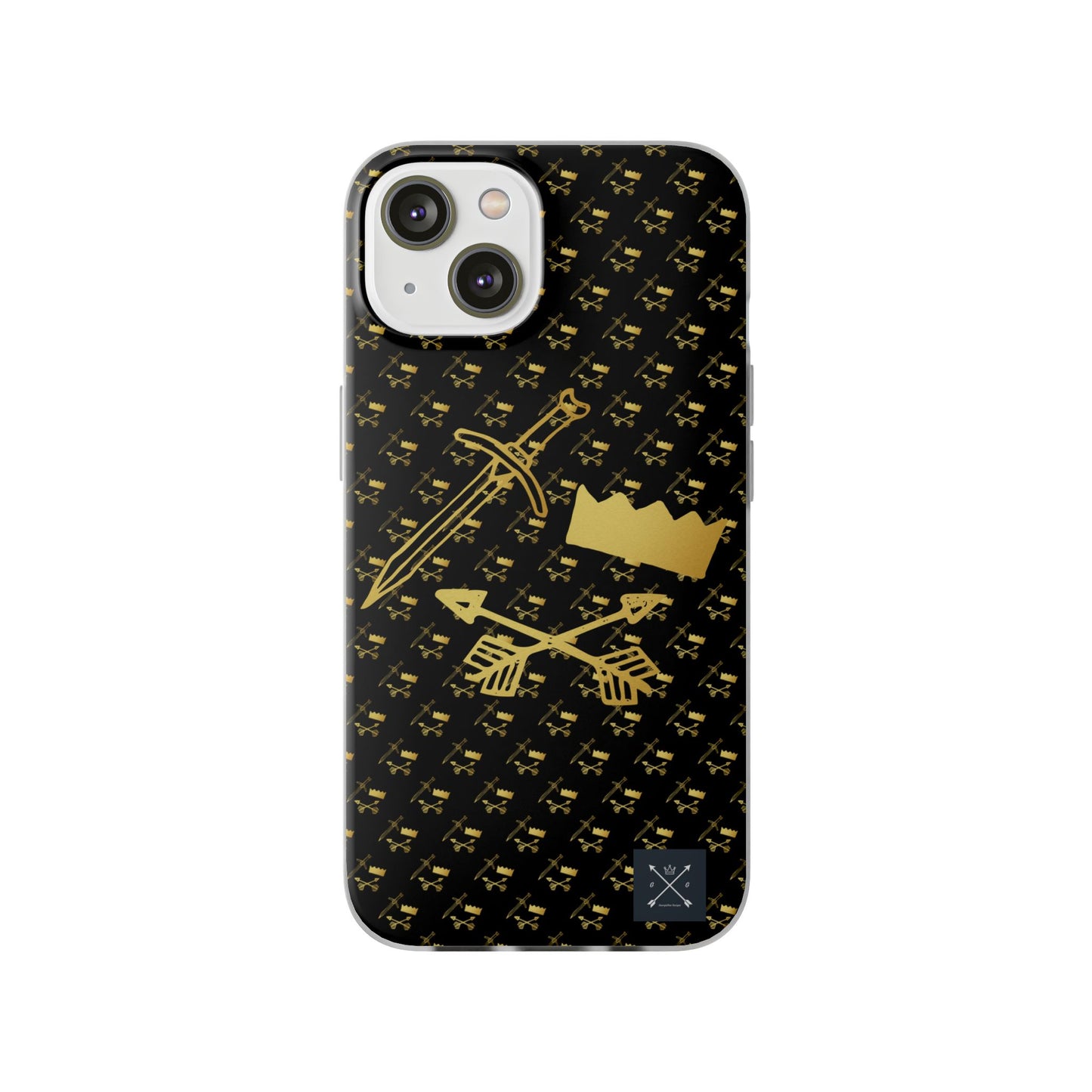 Gold and Bold Warrior - Flexi  Phone Cases